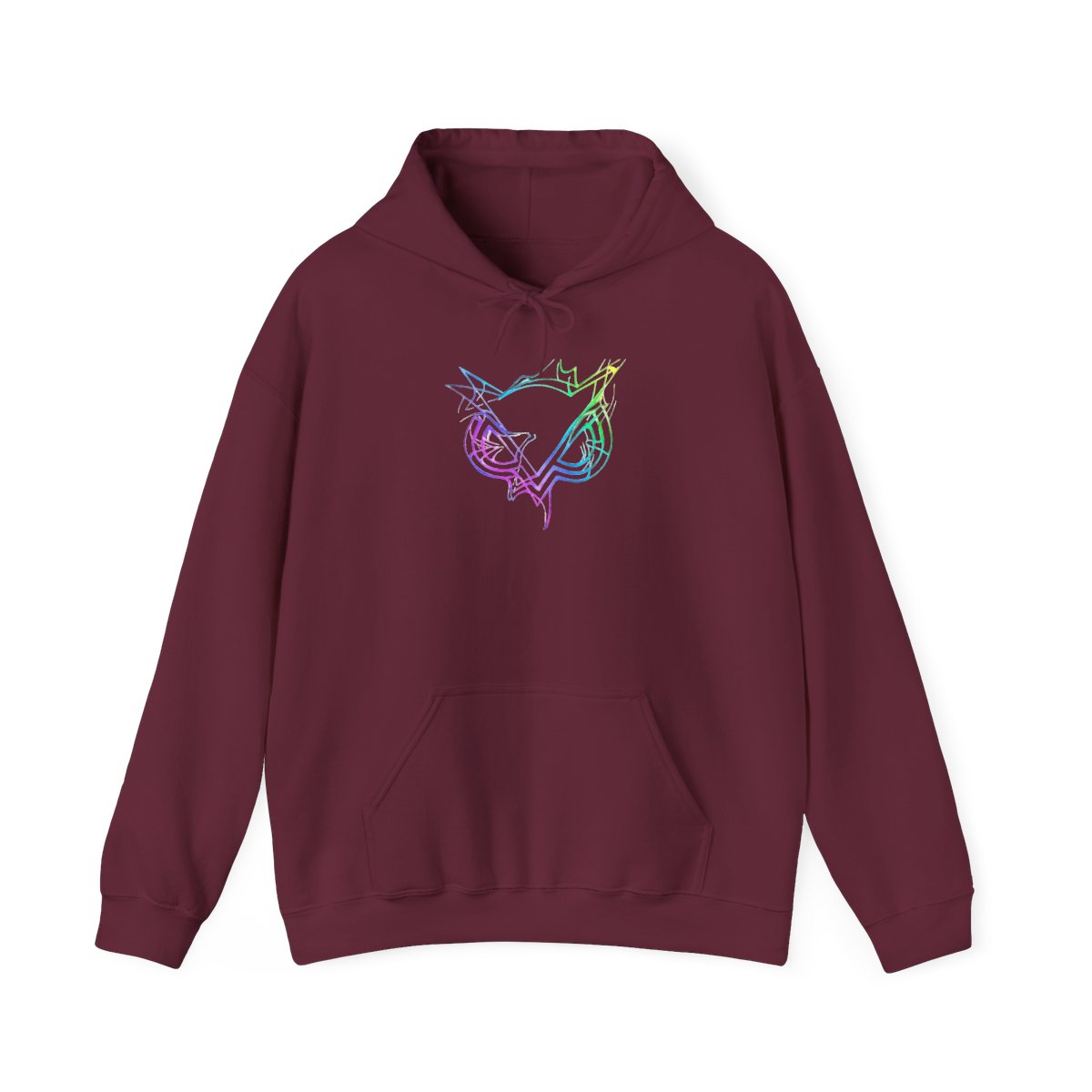 Vanoss® | Warped Hoodie (Black) - alternate angle 3, merchandise