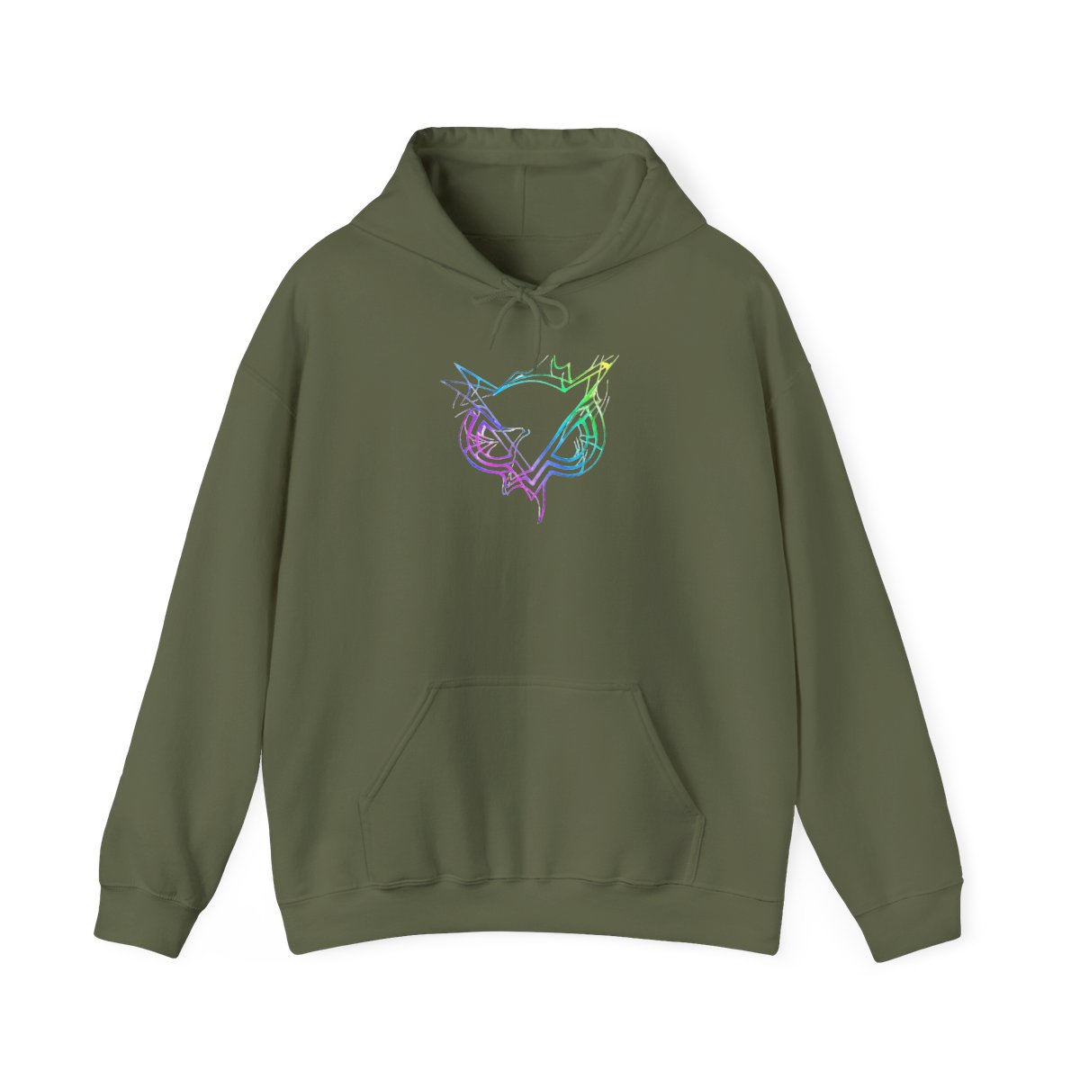 Vanoss® | Warped Hoodie (Black) - alternate angle 4, merchandise