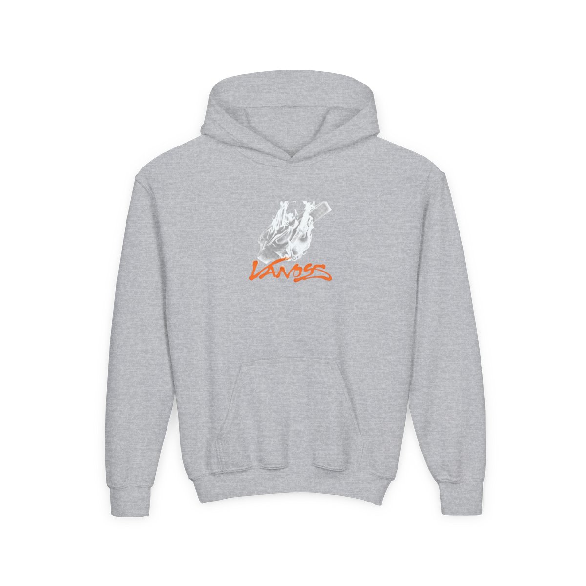 Vanoss® | Burning Kids Hoodie (Pigment Black) - alternate angle 2, merchandise